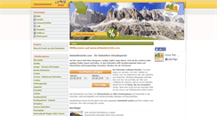 Desktop Screenshot of dolomiteninfo.com